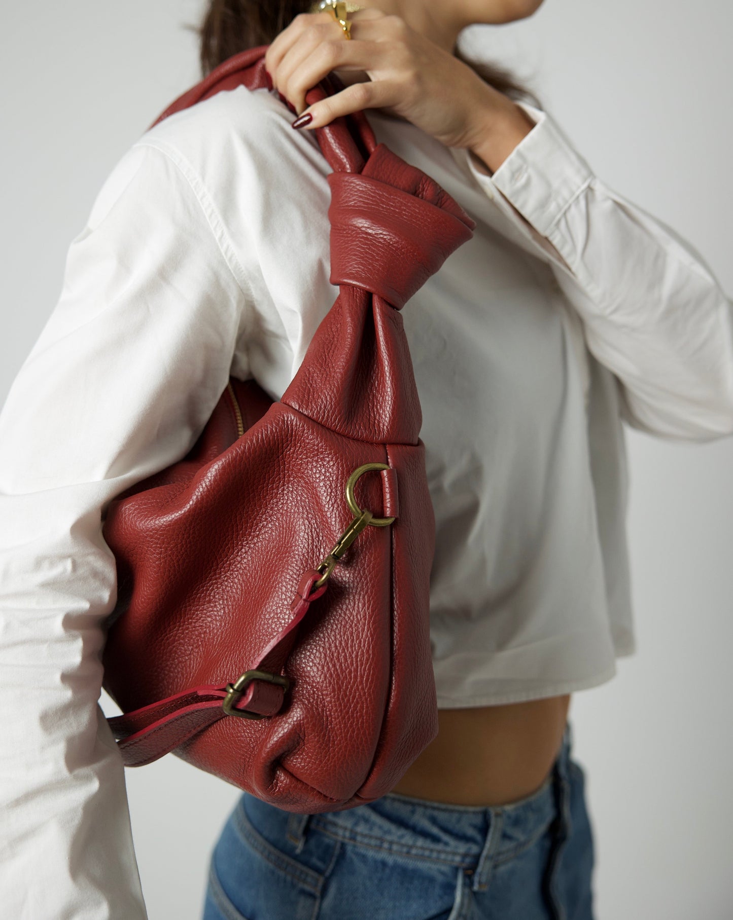 Red Cityscape Bag
