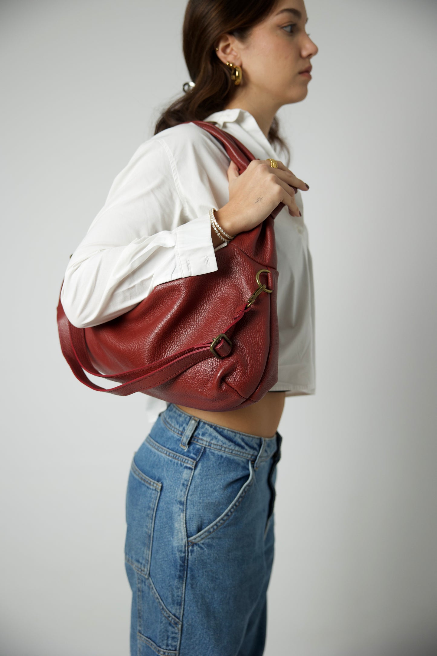 Red Cityscape Bag