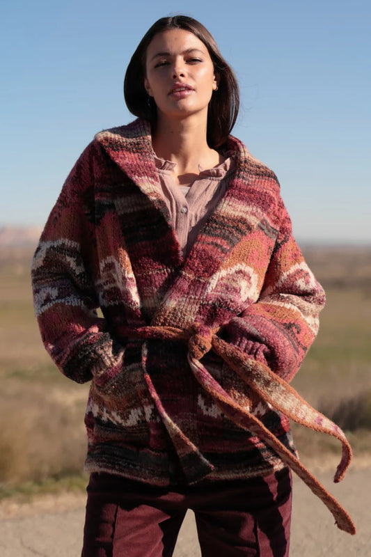 Chaqueta punto Frambuesa