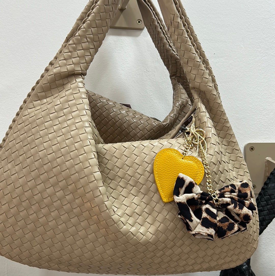 Bolso Nudos Beige